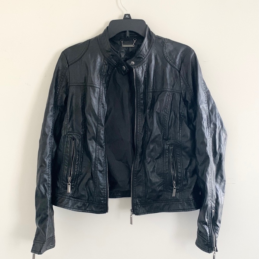 Kohl’s Faux Leather Jacket Size XL